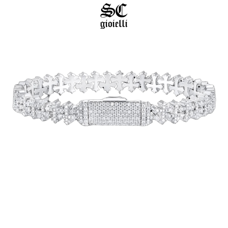Bracciale Cross Pavè - S&C™