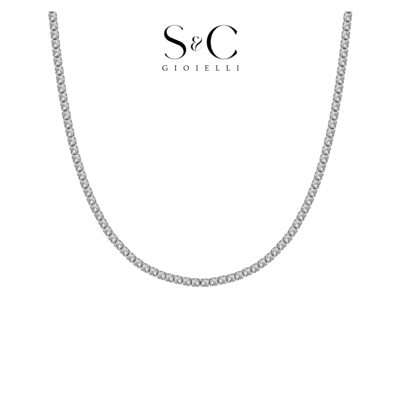 Collana Tennis 2mm girocollo - S&C™