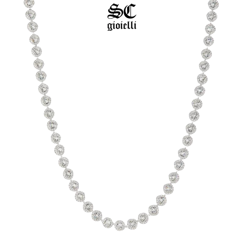 Collana Tennis "Angelic" 2.0 acciao inox 316L - S&C™