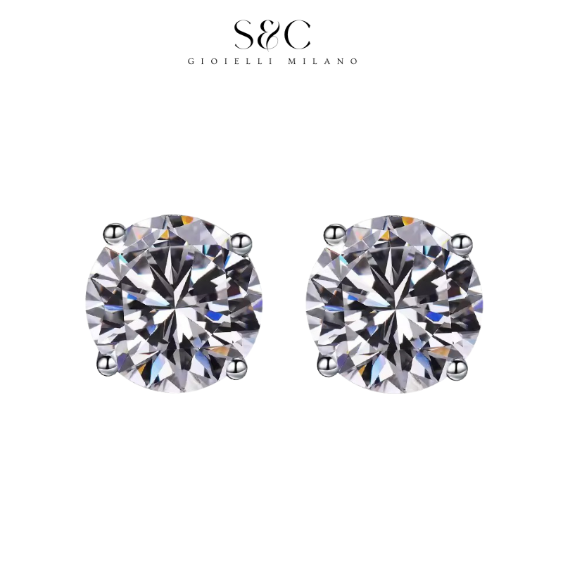 Orecchini Punto Luce 8mm - S&C™