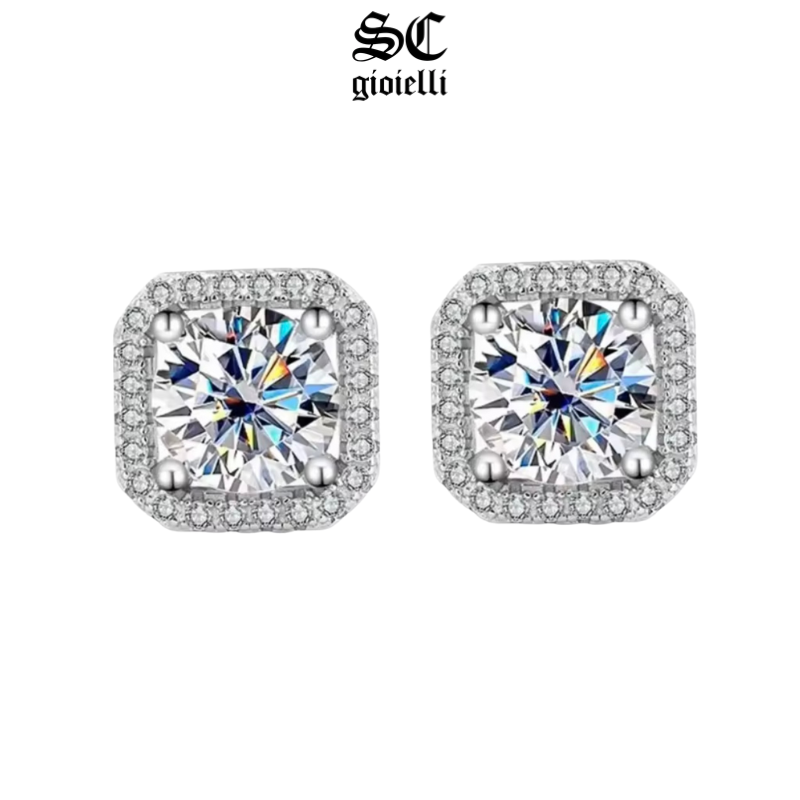 Orecchini Punto Luce Pavè - S&C™
