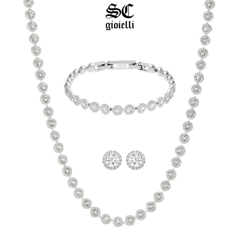Set Tennis "Angelic" Collana | bracciale - S&C™