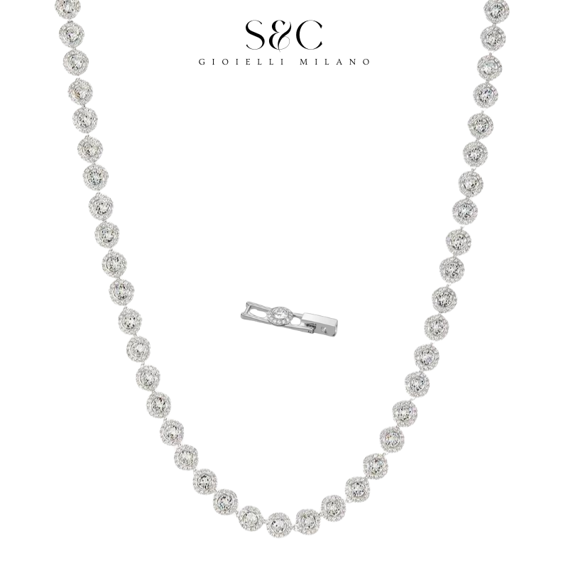 Collana Tennis "Angelic" acciao inox - S&C™