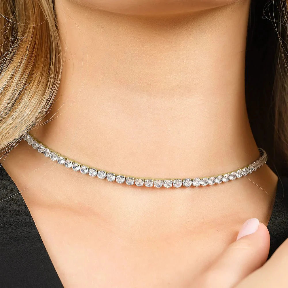 Collana Tennis 2mm girocollo - S&C™