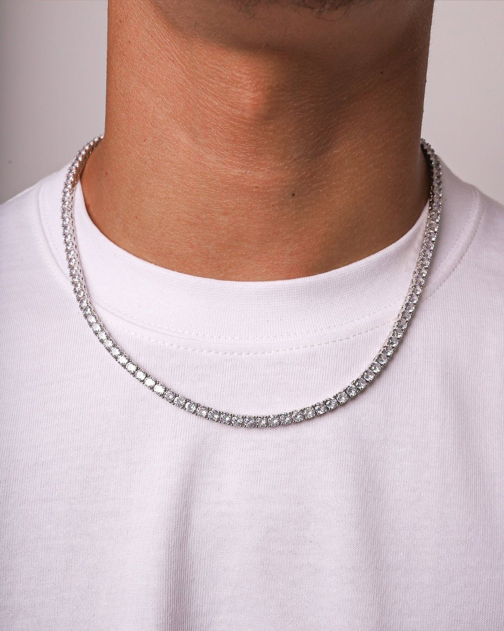 Combo: Collana Tennis 4mm + Orecchini Pavè - S&C