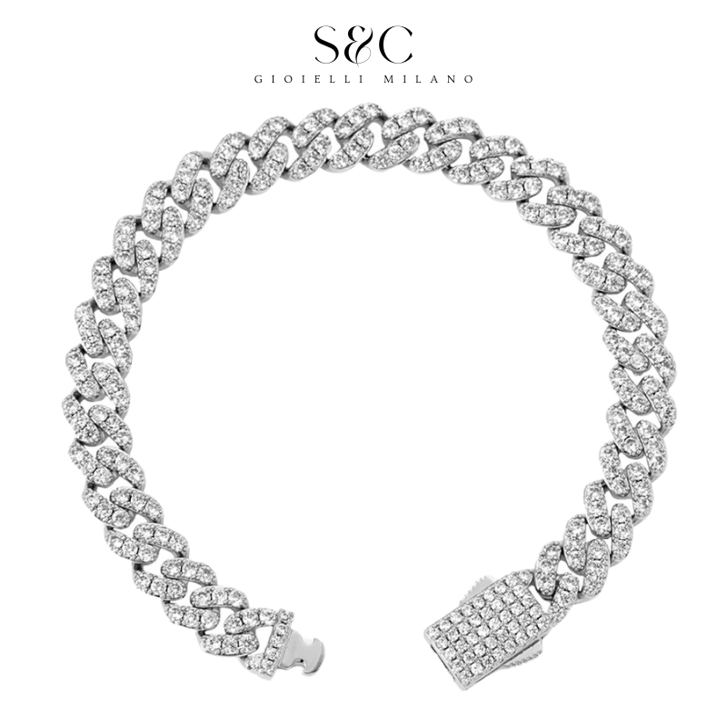 Bracciale Cubano Ice 8mm - S&C™