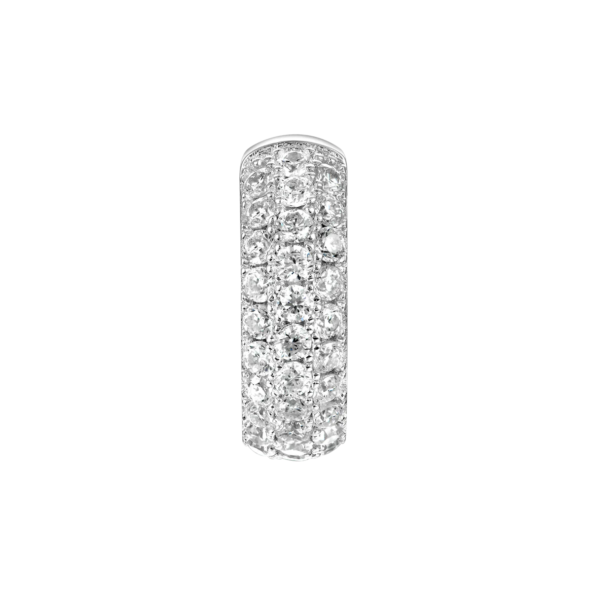 Orecchini Big Pavè Logo- S&C™