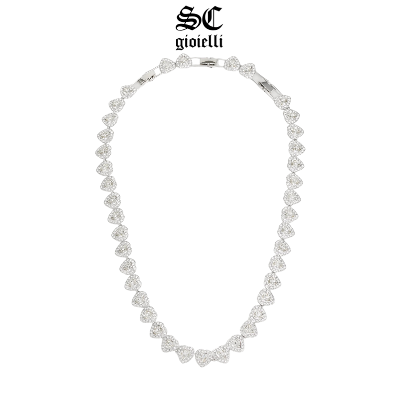 Collana Tennis "Angelic" Cuori - S&C™