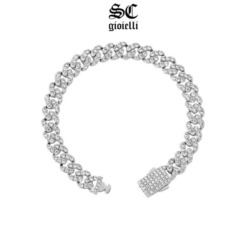 Bracciale Cubano Ice 10mm - S&C™