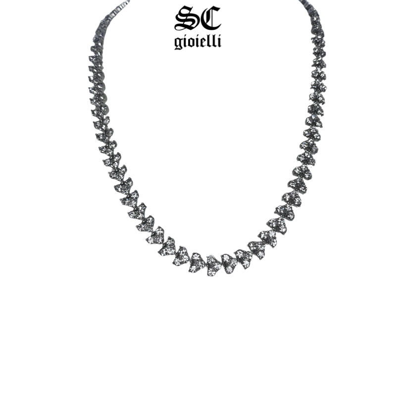 Collana "Angelic" Trifoglio acciao inox 316L - S&C™