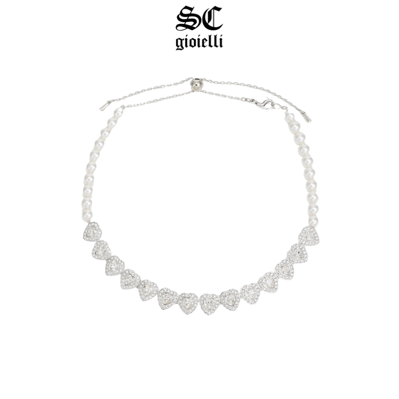 Collana Tennis "Angelic" Cuori - S&C™